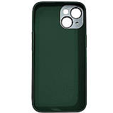 Накладка Glass Slim Case with Magsafe для iPhone 15- зелений, фото 2