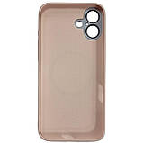 Накладка Glass Slim Case with Magsafe для iPhone 16- рожевий, фото 2