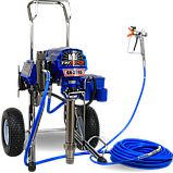 Професійний високопродуктивний Profter GR-3595 (6.6л./хв 4000Вт.) поршневий шпаклювальний апарат, фото 3