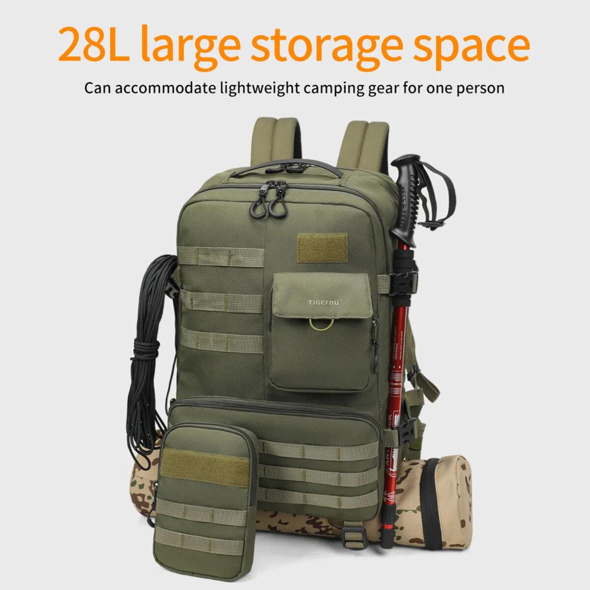Рюкзак Tigernu T-B9007B 17" Army Green