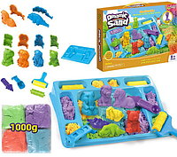Набір Кінетичного Піску Зі Столом Органайзер Dynamic Sand Кінетичний Пісок З Формами Тварини DBUY