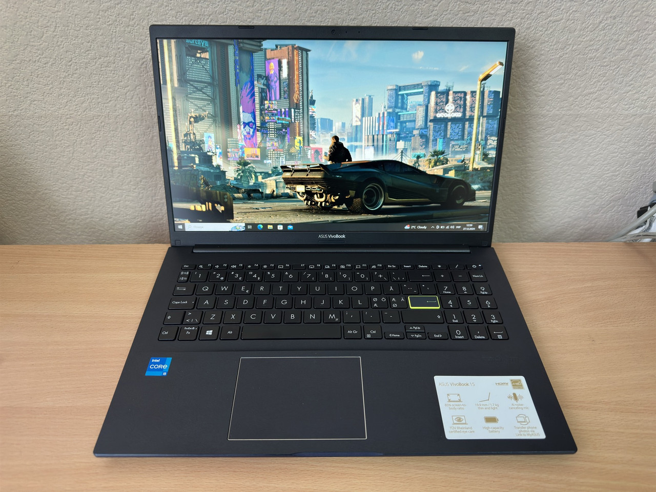 Ноутбук ASUS VivoBook R528E 15.6" FHD/IPS i5-1135G7/8 Gb DDR4/256 SSD/Intel UHD Graphics 11Gen