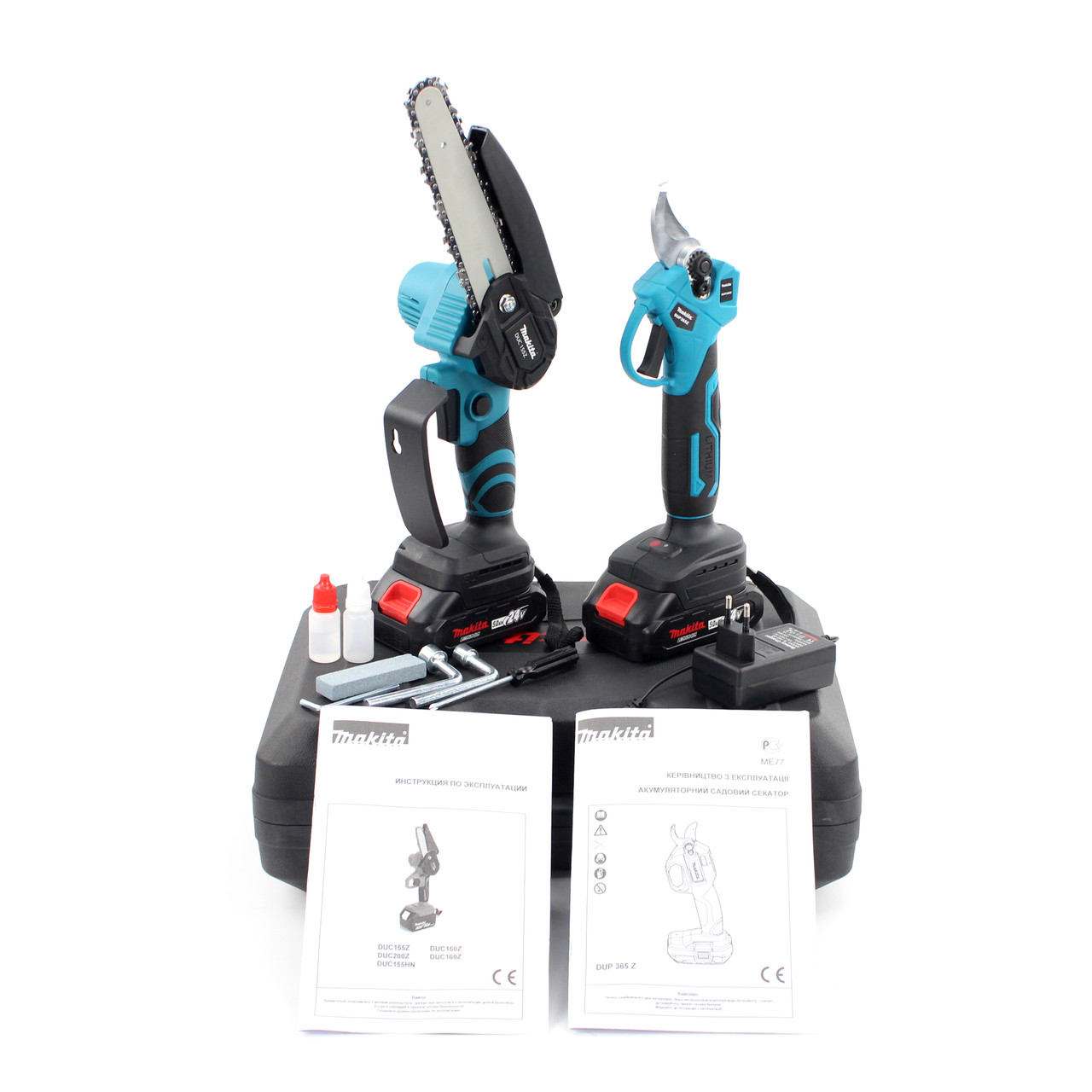 Набір 2в1 Makita (Гілкоріз DUC155Z+Секатор "DUP 365 Z")