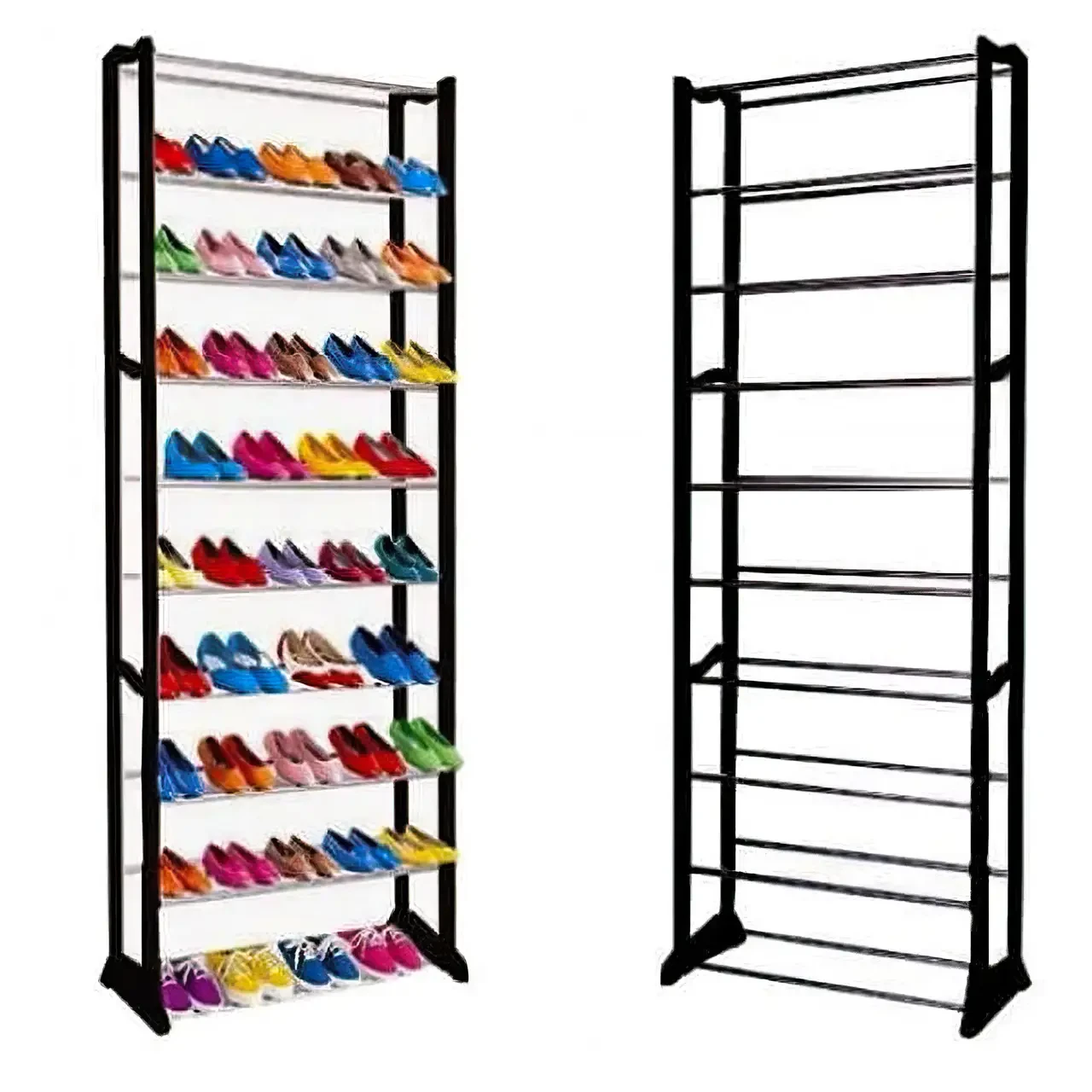 УЦЕНКА! Полка для обуви Amazing Shoe Rack на (50 х 24 х 140 см) 30 пар (Плохая упаковка 2569)