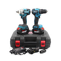 Набір акумуляторний MAKITA 2в1 Гайковерт DWT301, шуруповерт DWT485