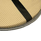 Подушка на стілець Supretto кругла на зав'язках 40x40 см сіра(9125), фото 4