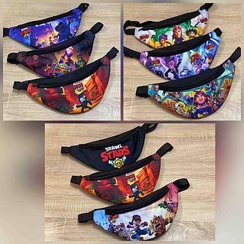 Бананка дитяча 30*15 на блискавці принт в різних варіантах Panda