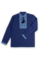 Дитяча вишиванка для хлопчика «Казачок» хакі