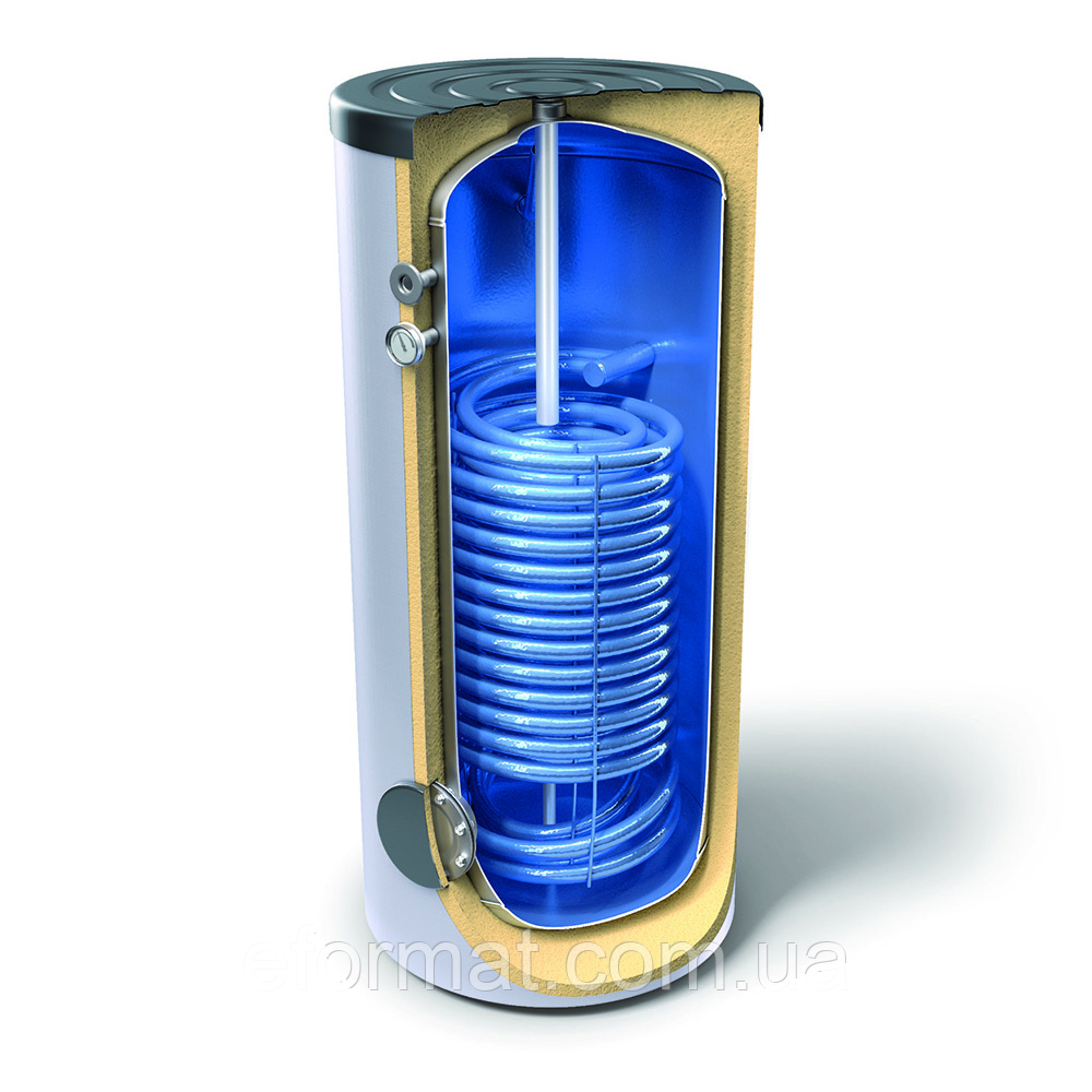 Водонагрівач для ТН з одним здвоєним теплообмінником TESY EV 2x15 S 200 60 HP
