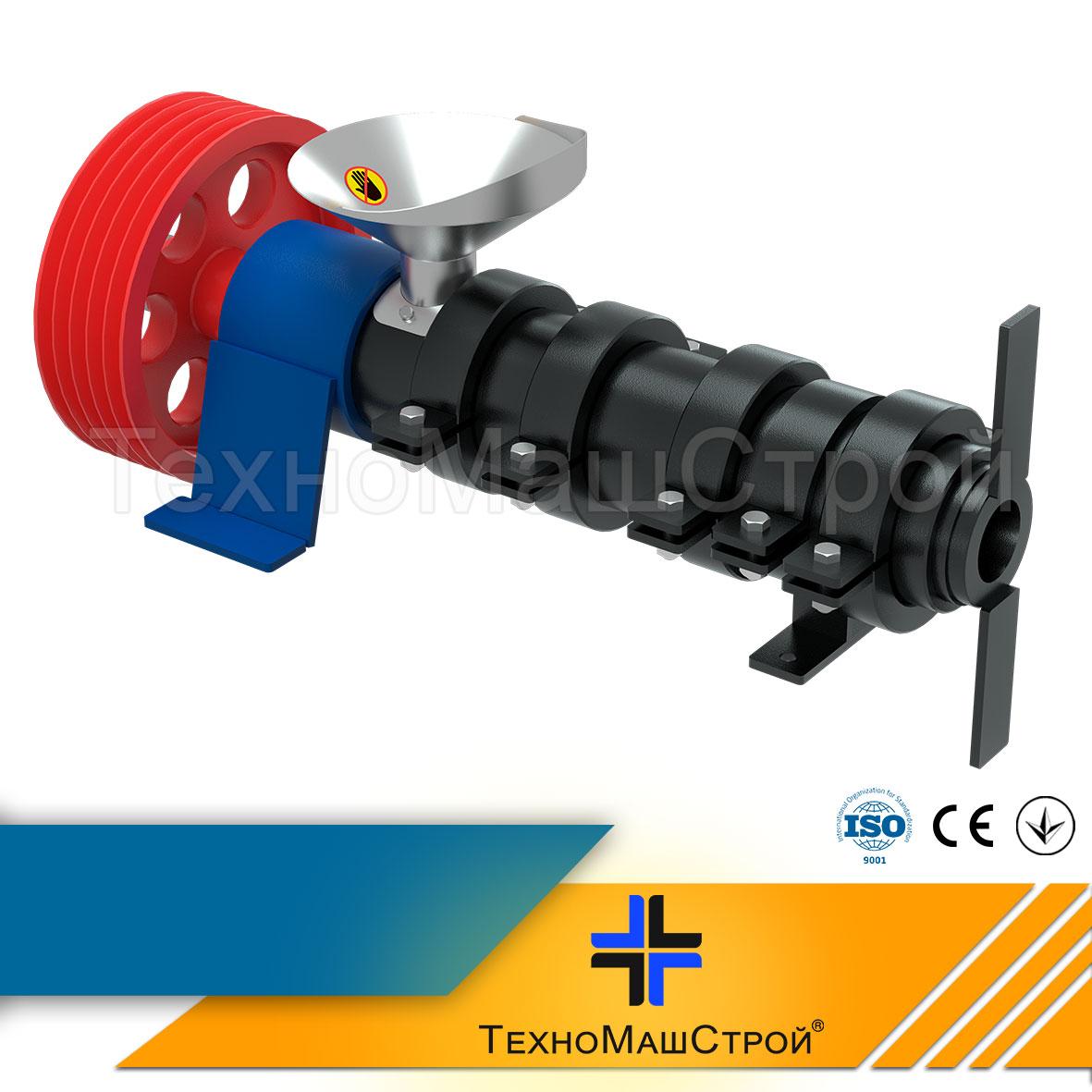 Робоча частина екструдера кормового ЕГК - 350, 300 кг/год для сої, фото 1