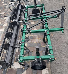 Культиватор КС 2.0 з котком на стрільчастих лапах для мінітрактора