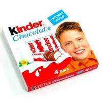 Шоколад Kinder Chocolate T4 50 г (4 шт.)