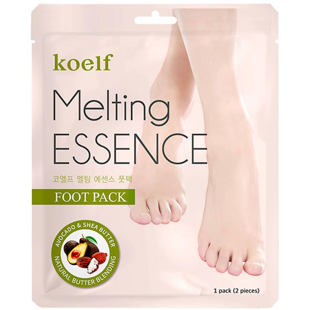 Petitfee Koelf Melting Essence Foot Pack Маска-шкарпетки з екстрактами та оліями, 1 пара. До 12/2026