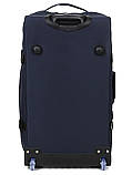 Сумка на колесах велика L синя 70x40x24см/67л/2.6кг/Worldline 853-70, фото 5