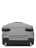 Сумка на колесах велика L сіра 70x40x24см/67л/2.6кг/Worldline 853-70, фото 7