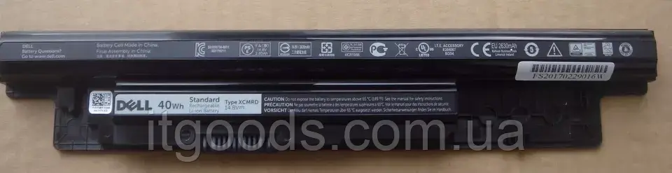 Оригінальна батарея Dell 14.8V 2700mAh 40Wh XCMRD, 0MF69, 24DRM, 49VTP, 4DMNG, 4WY7C, 68DTP, 6HY59, MR90Y
