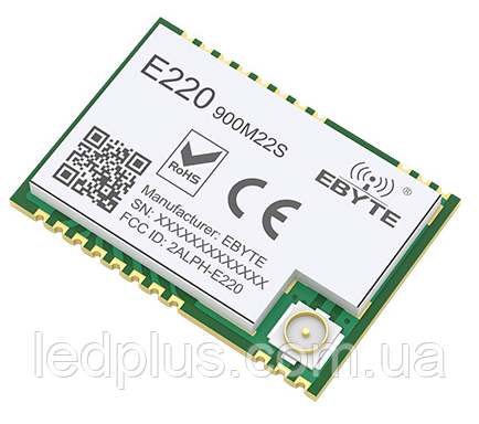 E220-900M22S трансивер 868~915 MГц LoRa LLCC68, фото 1