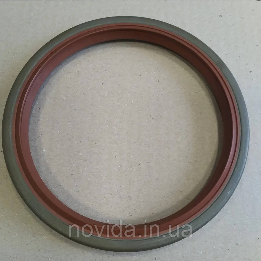 Сальник маточини передньої КАМАЗ (130х154х15) (135) червоний у металі (864135) 5320-864135-КР