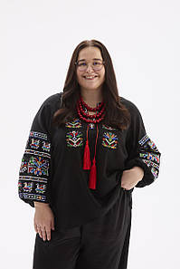 Жіноча вишиванка MEREZHKA "Подільська" батал