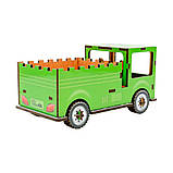 Дитячий дерев'яний 3D конструктор "Вантажівка" Puz-00929, 37 деталей, фото 2