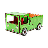 Дитячий дерев'яний 3D конструктор "Вантажівка" Puz-00929, 37 деталей, фото 5