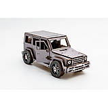 Дерев'яний 3D конструктор "Gelandewagen" Puz-26914, 109 деталей, фото 3