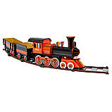 Дерев'яний 3D конструктор "Потяг" Puz-00924, 231 деталь, фото 8