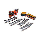 Дерев'яний 3D конструктор "Потяг" Puz-00924, 231 деталь, фото 9