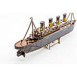 Дерев'яний 3D конструктор "Титанік" Арт-26912, 269 деталей, фото 3