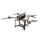 Дерев'яний 3D конструктор "FPV дрон" Puz-00923, 95 деталей, фото 2