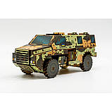 Дерев'яний 3D конструктор "Бушмастер" 139-0209, 139 деталей, фото 2