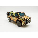 Дерев'яний 3D конструктор "Бушмастер" 139-0209, 139 деталей, фото 3