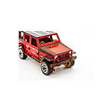 Дерев'яний 3D конструктор "Джип Wrangler" Арт-25162, 162 деталі, фото 2
