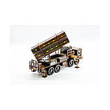 Дерев'яний 3D конструктор "ЗРК Patriot" Арт-25220, 220 деталей, фото 4