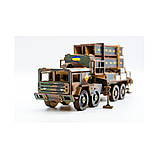 Дерев'яний 3D конструктор "ЗРК Patriot" Арт-25220, 220 деталей, фото 5