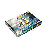 Дерев'яний 3D конструктор "Піратський корабель" Puz-00928, 196 деталей, фото 6