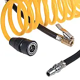 Шланг повітряний VOIN спіральний 7,5 м з манометром/дефлятор/сумка (VP-104), фото 5