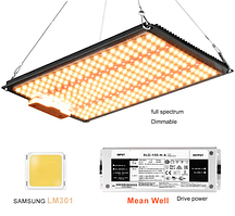 Фітолампа для рослин Quantum Board (Samsung LM301H+MeanWell XLG)