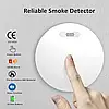 Детектор диму Xindum Smoke Alarm SM11. Пожежна сигналізація із звуковим сигналом 85 дБ, 5 шт., фото 7