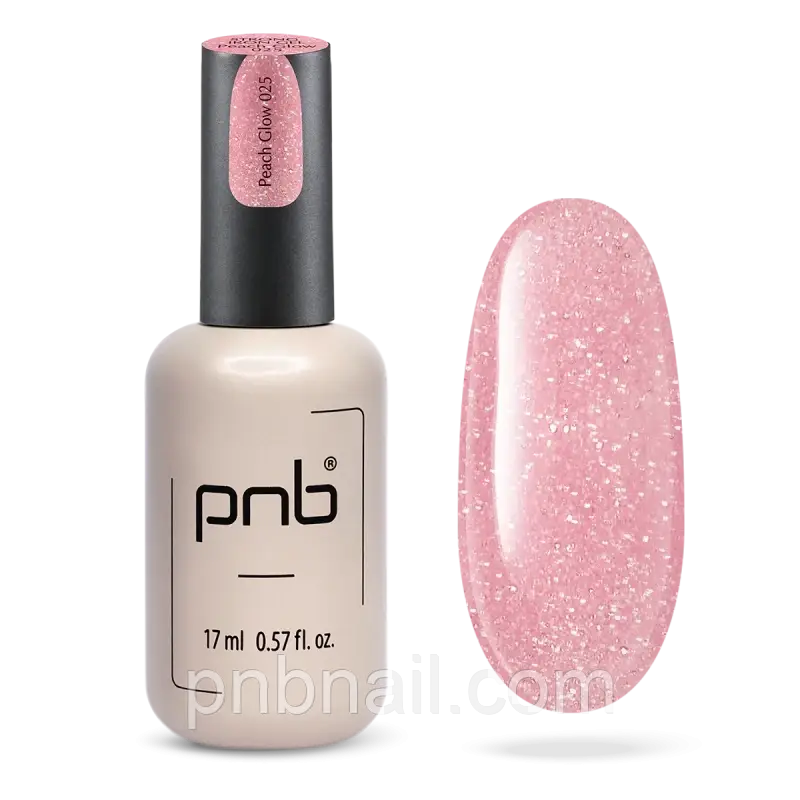 Гель-архітектор Strong Iron Gel  PNB, 025 Peach Glow / 17 мл
