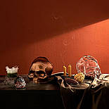 Свічник кришталевий Memento Mori 7,5см Nude Glass, фото 5