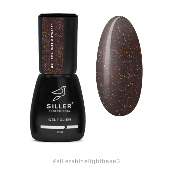 Світловідбиваюча База для гель лаку Siller Shine Light Base №03 8 мл.