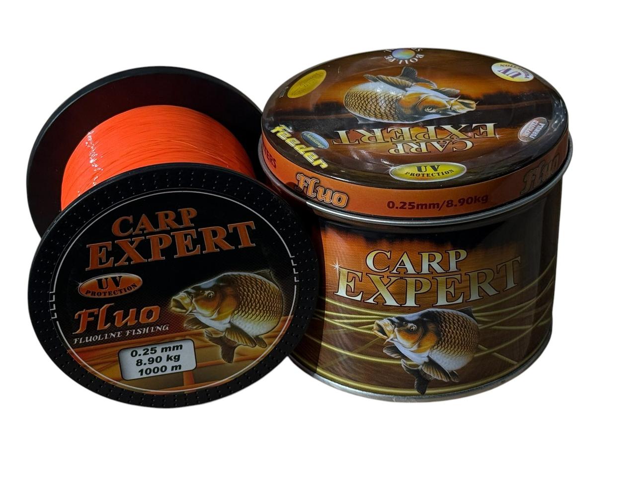 Волосінь Carp Expert Fluo Orang 0.25mm 1000m