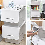 Контейнер для зберігання білий 45.5*38*31CM SW-00002420, фото 10