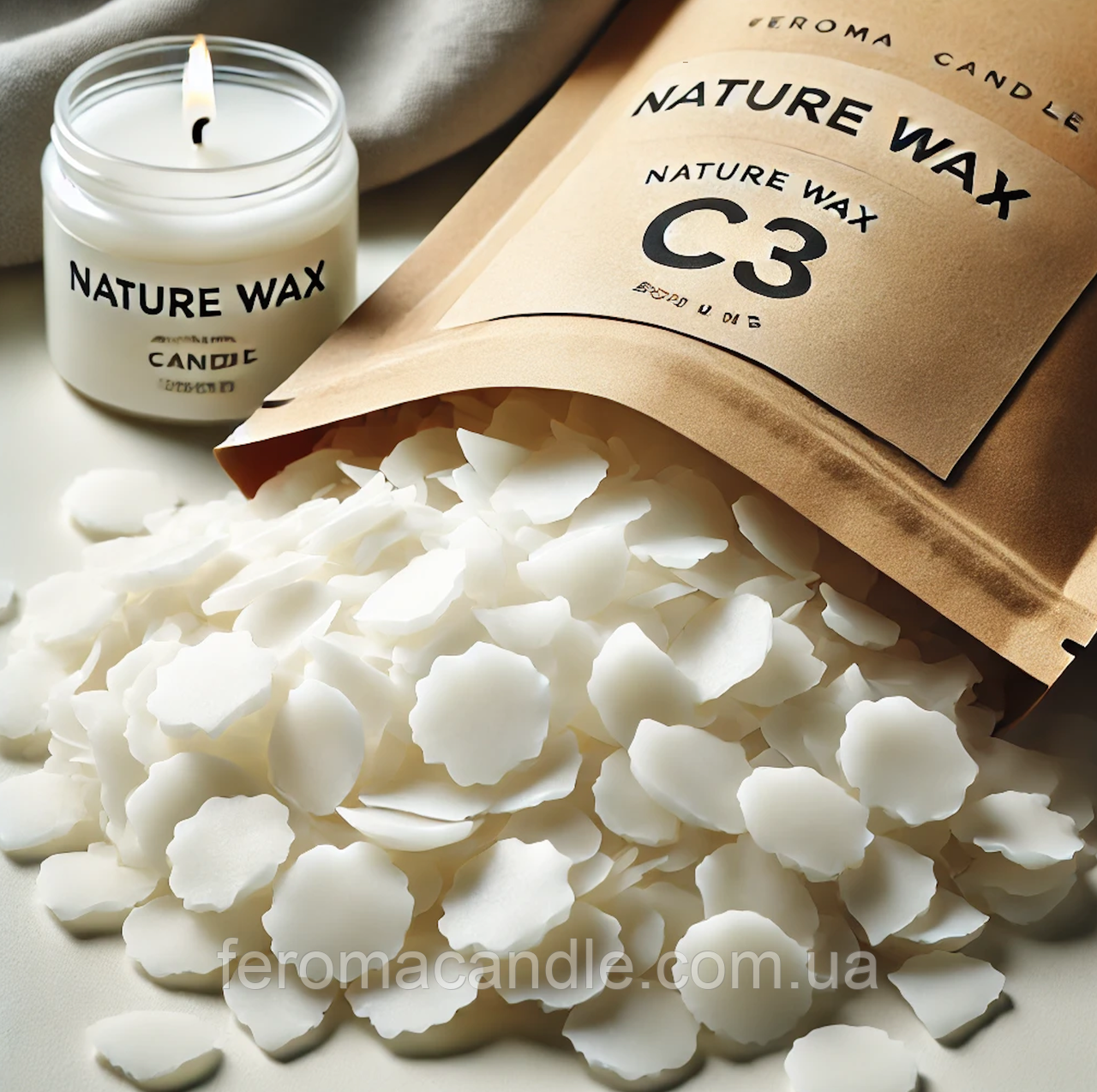 Соєвий віск С3 Cargill Nature Wax США 1 кг