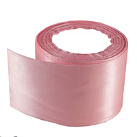 Стрічка атласна ніжно-рожева 5 см