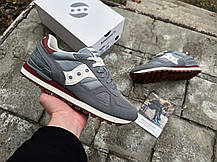 Чоловічі оригінальні кросівки Saucony Shadow Original S2108-889 Grey Brown сірі Оригінал, фото 5