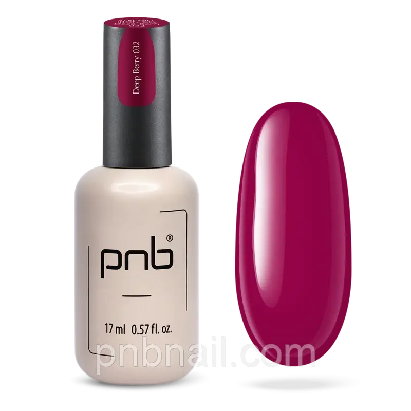 Гель-архітектор Strong Iron Gel  PNB, 032 Deep Berry / 17 мл