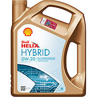 Моторна олива Shell Helix Hybrid 0W-20, 5 л