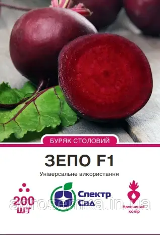 Столовий буряк Зепо F1, 200 шт  Спектр сад / Rijk Zwaan